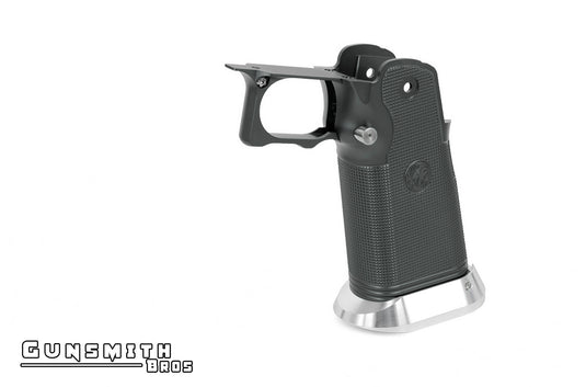 Gunsmith Bros Aluminum Grip for Hi-CAPA Type 04 (LimCat) - Grey