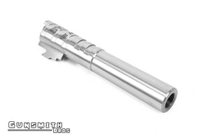 Gunsmith Bros Infinity SVP Steel 4.3 Outer Barrel for HI-CAPA 4.3 - Silver #GB-OBSVP43-SL