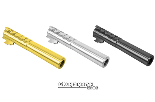 Gunsmith Bros Infinity SVP Steel 4.3 Outer Barrel for HI-CAPA 4.3 #GB-OBSVP43