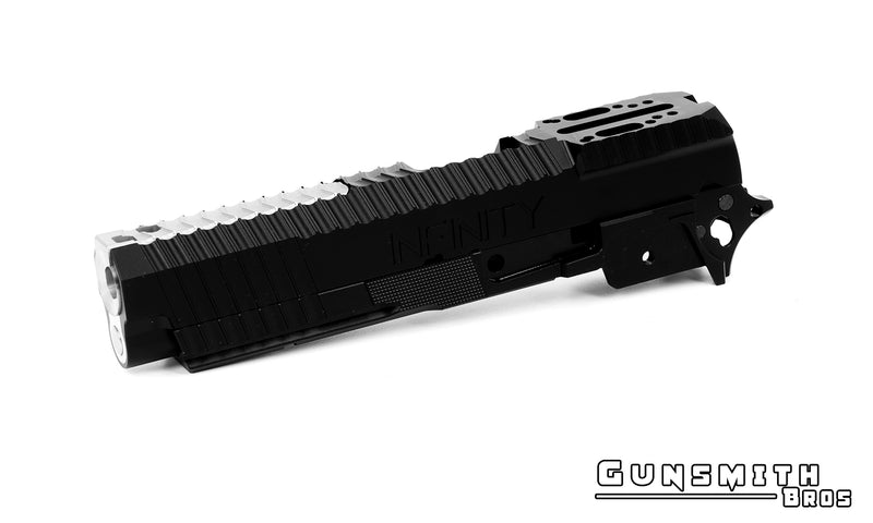 Load image into Gallery viewer, Gunsmith Bros Infinity FORMULA Hybrid Barrel Carry Optic Kit for Hi-CAPA #GB-SK-IFFORHCC (3 Colors)
