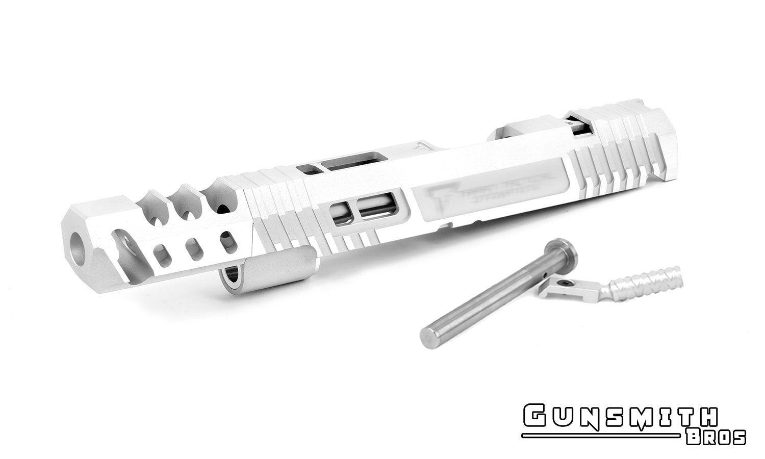 Gunsmith Bros TTi Combat Master Open Slide Kit for Hi-CAPA - Silver SKU: GB-SK-TTICM-OSL
