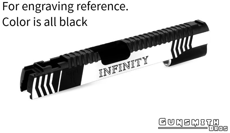 Chargez l'image dans la visionneuse de la galerie, Culasse Gunsmith Bros Infinity Rangers pour Hi-CAPA #GB-SL-IFRAN-BK Noir
