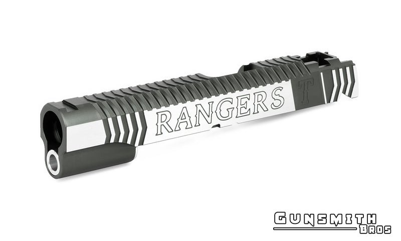 Load image into Gallery viewer, Gunsmith Bros Infinity Rangers Slide for Hi-CAPA #GB-SL-IFRAN-GYTT Grey 2Tone
