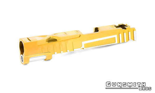 Gunsmith Bros XCarry Slide for Hi-CAPA # GB-SL-XC51-GDTT Gold 2 Tone