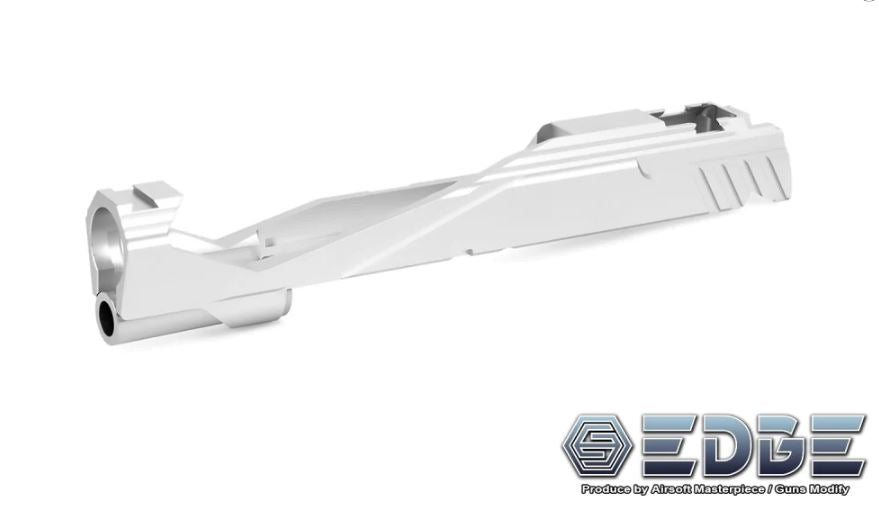 EDGE Custom "GIGA" Aluminum Standard Slide for Hi-CAPA/1911 - Silver