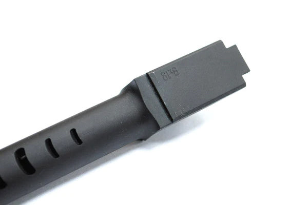 Load image into Gallery viewer, Guarder Steel Threaded Outer Barrel for Tokyo Marui G18C (14mm Negative) #GLK-48(BK) Black
