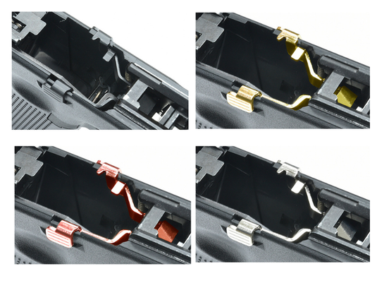 Guarder Standard Slide Stop for MARUI G17 Gen5 - Silver #GLK-501(A)