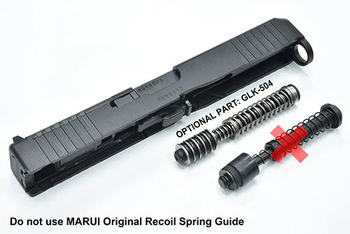 Guarder Aluminum CNC Slide for MARUI G17 Gen5 MOS (Black)