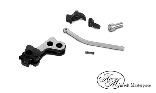 Airsoft Masterpiece CNC Steel Hammer & Sear Set for Marui Hi-CAPA (Koenig Low Mass)