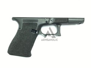 ArmsAholic Custom S-style Stippling Lower Frame 01 for Marui G19 GBB - Black