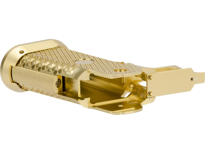 Load image into Gallery viewer, KF CNC Aluminum Grip for Tokyo Marui Hi-Capa Airsoft Pistols - Gold #KF51-301GD

