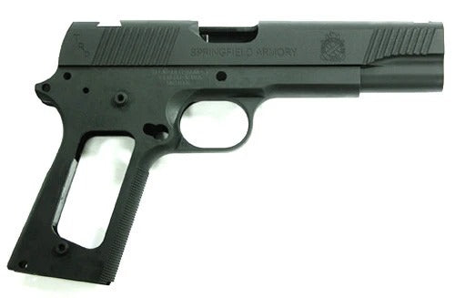 Load image into Gallery viewer, Guarder Aluminum Slide &amp; Frame for MARUI MEU.45 (TRP/Black) #MEU-05(C)BK
