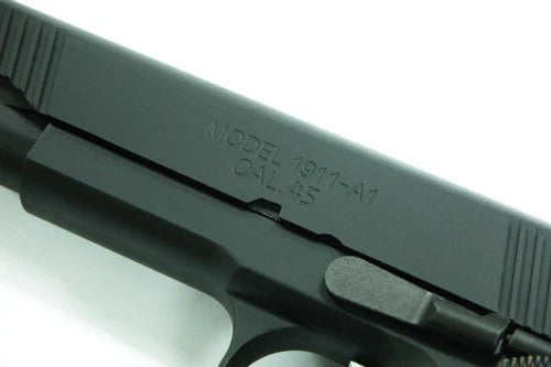 Load image into Gallery viewer, Guarder Aluminum Slide &amp; Frame for MARUI MEU.45 (TRP/Black) #MEU-05(C)BK
