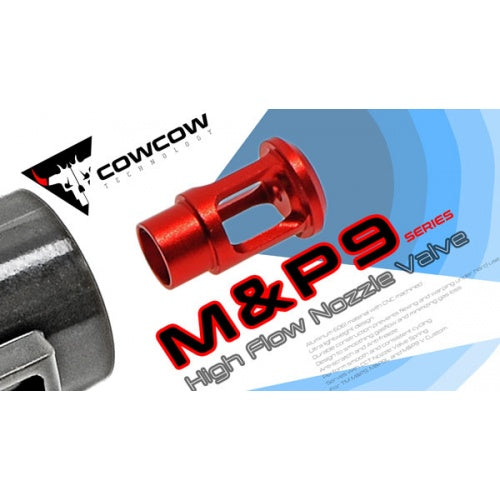 Load image into Gallery viewer, CowCow High Flow Nozzle Valve with Valve Spring For TM M&amp;P9 Series #CCT-TMMP-013
