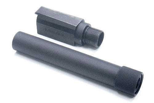 Load image into Gallery viewer, Guarder Steel Threaded Outer Barrel for Tokyo Marui P226 (14mm Positive) #P226-11(BK)
