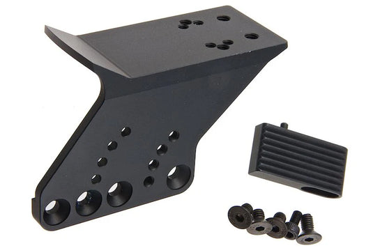 Revanchist Airsoft Optic Mount w/ Adjustable Thumb Rest For Tokyo Marui Hi-Capa GBB (Black) RA-10001