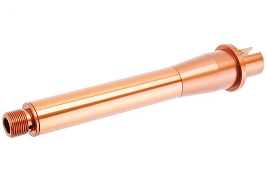 Revanchist Airsoft Tokyo Marui MWS Outer Barrel Set (6.5 / 7 inches, Aluminum, Bronze) 