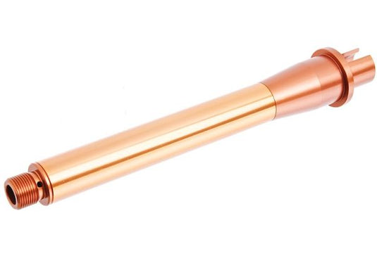 Revanchist Airsoft Tokyo Marui MWS Outer Barrel Set (7.5 / 8 inches, Aluminum, Bronze) 