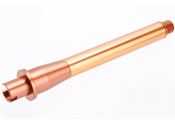 Load image into Gallery viewer, Revanchist Airsoft Tokyo Marui MWS Outer Barrel Set (7.5 / 8 inches, Aluminum, Bronze) #RA_10076

