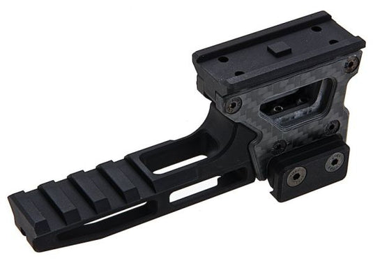 Revanchist Modular Optics Mount V2 for T2 Mount, Red Dot Mount & Laser Devices Riser (2.26 inch, BK)