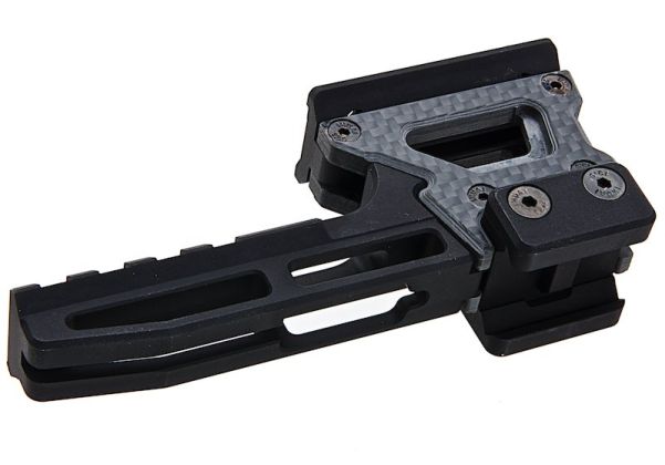 Load image into Gallery viewer, Revanchist Modular Optics Mount V2 for T2 Mount, Red Dot Mount &amp; Laser Devices Riser (2.26 inch, BK) #RA_10100_V2
