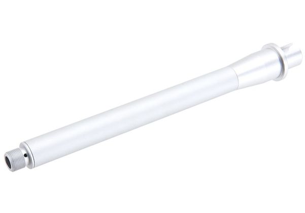Load image into Gallery viewer, Revanchist Airsoft Tokyo Marui MWS Outer Barrel Set (9.5 /10 inch, Aluminum, Matt Silver) #RA_10106
