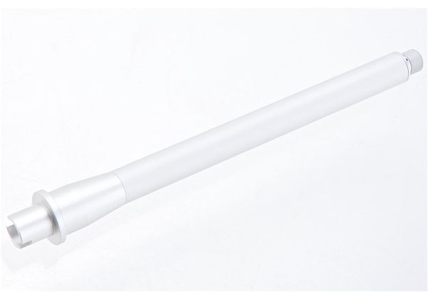 Load image into Gallery viewer, Revanchist Airsoft Tokyo Marui MWS Outer Barrel Set (10.5 / 11 inch, Aluminum, Matt Silver) #RA_10108
