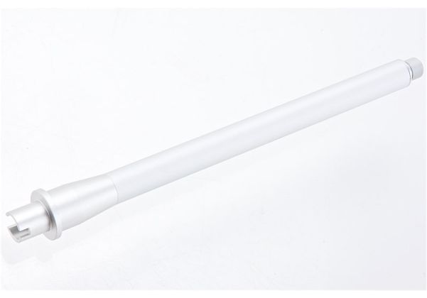 Load image into Gallery viewer, Revanchist Airsoft Tokyo Marui MWS Outer Barrel Set (11.5 inch, Aluminum, Matt Silver) #RA_10109
