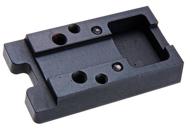 Load image into Gallery viewer, Revanchist SSP5 Red Dot Plate Sight High Mount RMR / RTS-2 / SIG ROMEO For Novritsch SSP5 GBBP (Black / Silver) RA_10218 10219
