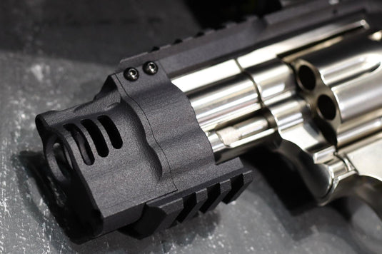 Revanchist 3D Printed Optic Mount & Compensator Set For Ares S&W 686 2" CO2 Revolver