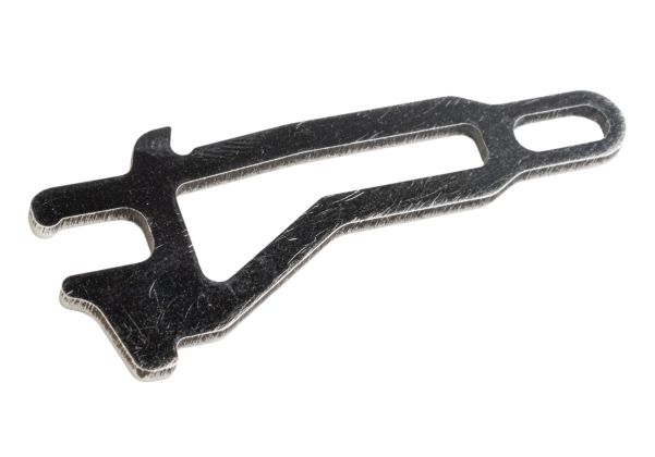 Load image into Gallery viewer, Revanchist Stainless Steel Ultra Lightweight Bolt Stop Plate V3 For Marui TM M4 MWS GBB #RA_10543
