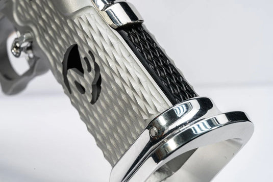 Revanchist Airsoft Brass Spring Housing V2 for Hi-Capa GBB (Raw Brass / Black)