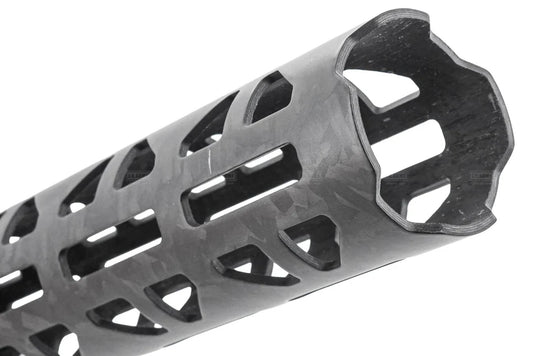 Revanchist 11" MA Style Forged Pattern Carbon Fiber M-LOK Handguard Rail Conversion Kit For Marui TM MWS / SAVIA PCC H / DE DD PCC GBB