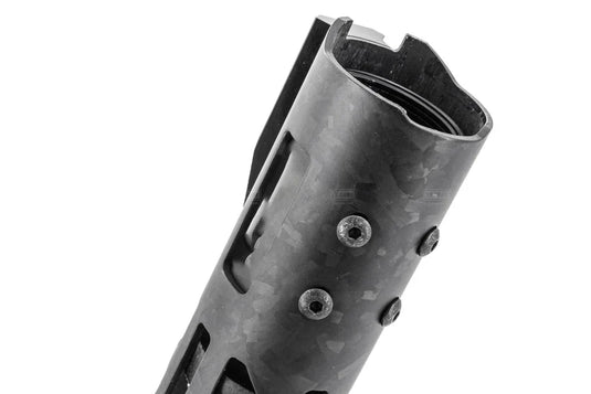 Revanchist 11" MA Style Forged Pattern Carbon Fiber M-LOK Handguard Rail Conversion Kit For Marui TM MWS / SAVIA PCC H / DE DD PCC GBB