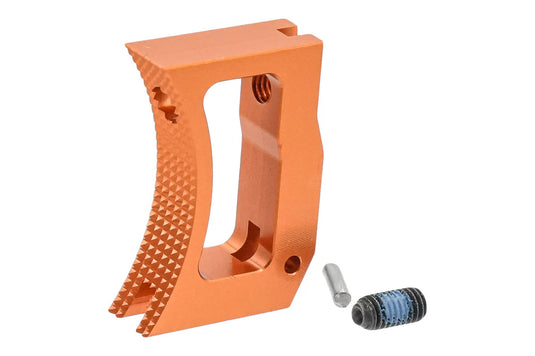 Revanchist CNC Aluminum Curved Trigger Type F For Marui TM Hi-Capa GBB RA_10346