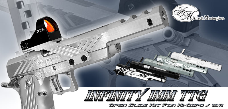 Load image into Gallery viewer, Airsoft Masterpiece Infinity IMM TTG open slide kit (5 Color)
