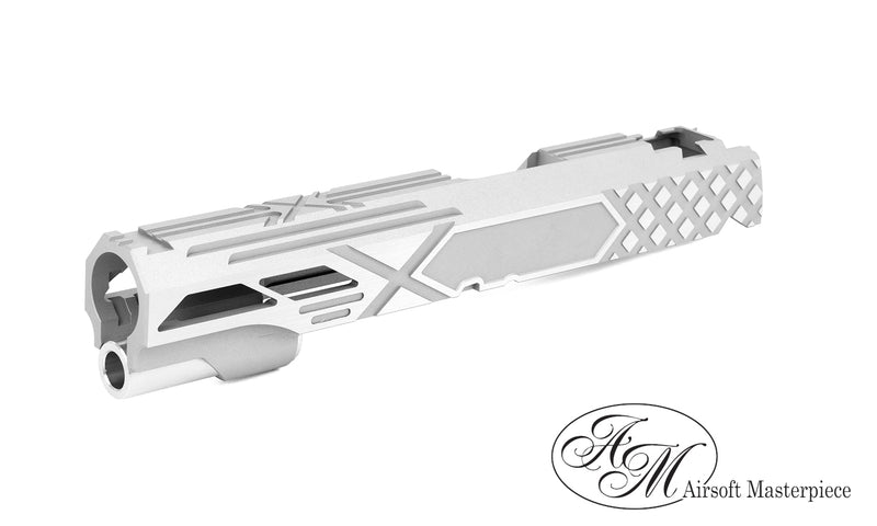 Chargez l'image dans la visionneuse de la galerie, Airsoft Masterpiece Custom “X2 ver.2” Standard Slide for Hi-CAPA/1911 #SL-AMC24-51 (3 Colors)
