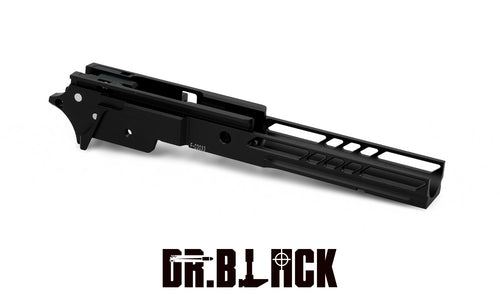 Dr. Black 4.3 Aluminum Frame – Type 3 for Hi-CAPA - Black