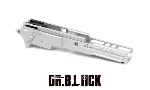 Dr. Black 3.9 Aluminum Frame – Type 4 for Hi-CAPA - Silver