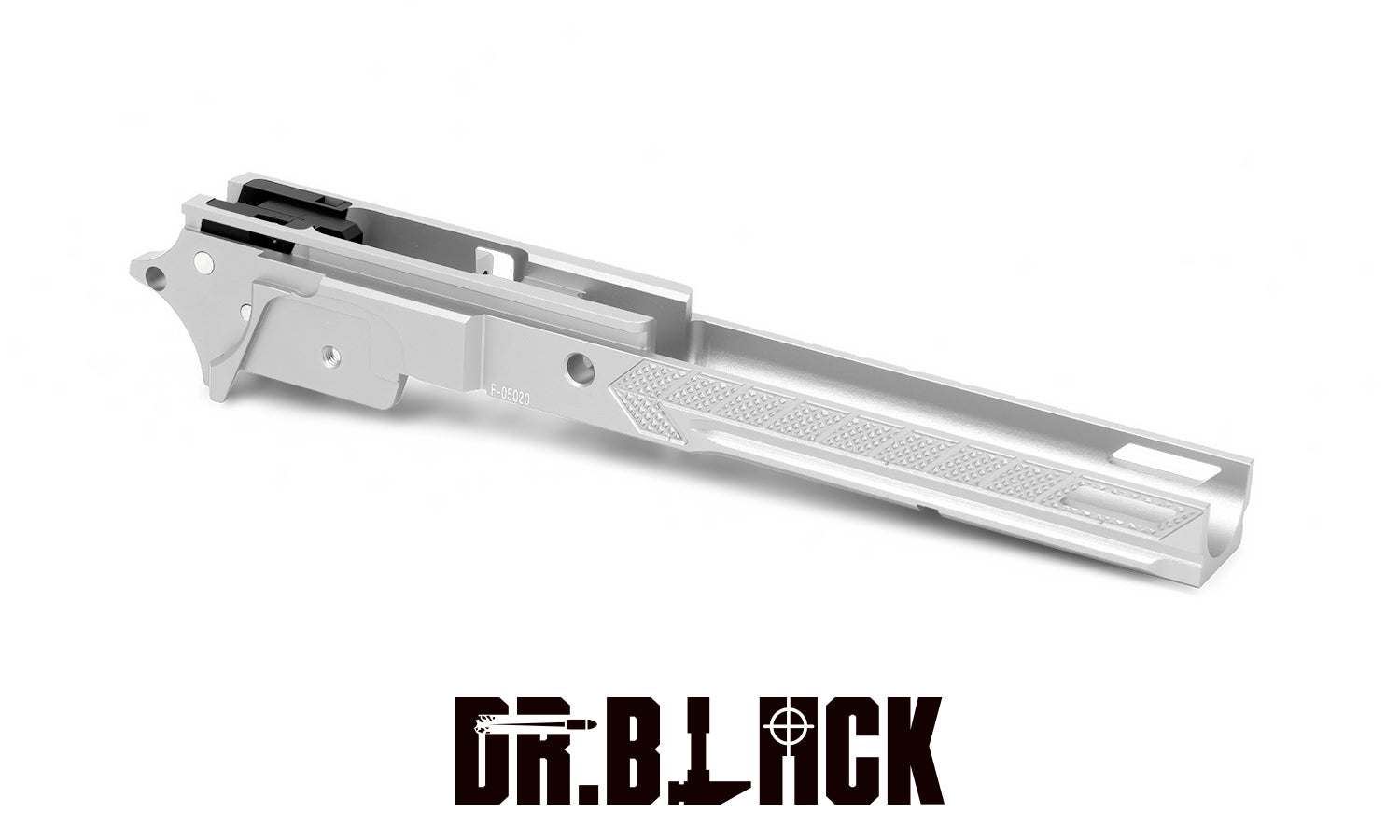 Dr. Black 5.1 Aluminum Frame – Type 5 for Hi-CAPA - Silver