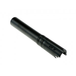 CowCow OB1 5.1 SS Threaded Outer Barrel (.45 marking) - Black For Marui Hi-Capa Series #CCT-TMHC-012