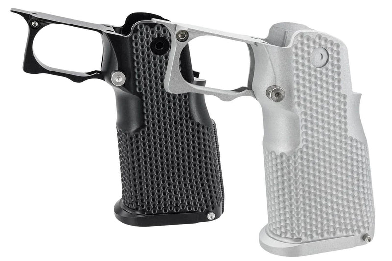 Chargez l'image dans la visionneuse de la galerie, Gunsmith Bros CNC Aluminum VULCAN Style Grip For Marui TM Hi-Capa GBB #GS-TM-AG-VM
