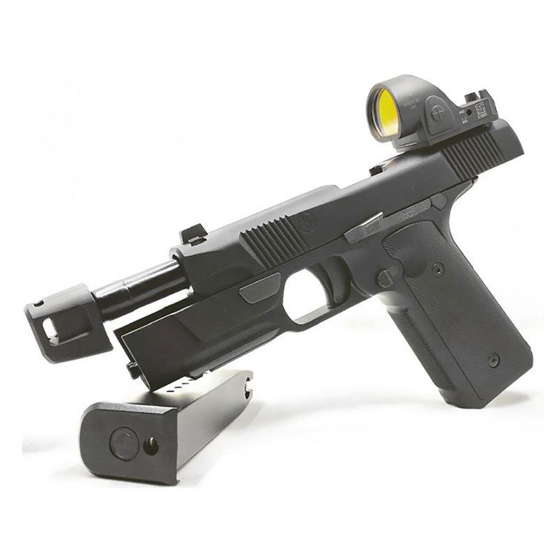 Load image into Gallery viewer, Revanchist Airsoft Compensator For EMG H9 GBB (Black) RA-10003
