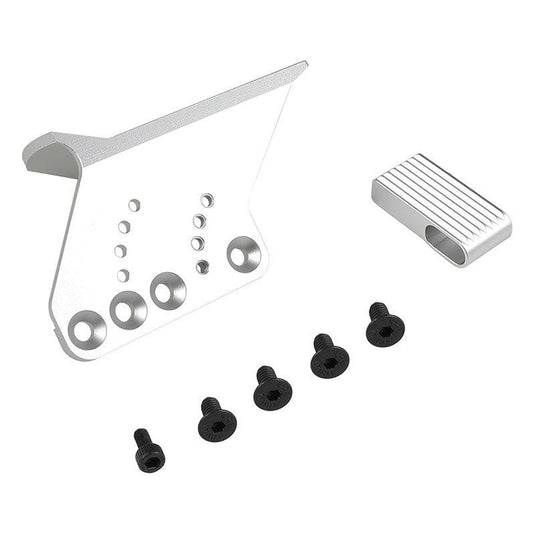 Revanchist Airsoft Optic Mount w/ Adjustable Thumb Rest For Tokyo Marui Hi-Capa GBB (Matt Silver) RA-10009