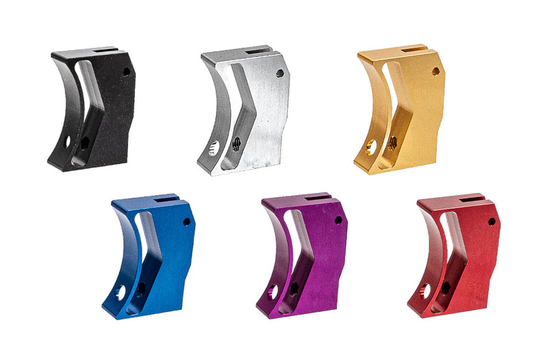 Load image into Gallery viewer, Revanchist Type D Aluminum Adjustable Curved Trigger For Marui TM Hi-Capa GBBP Series RA_10267
