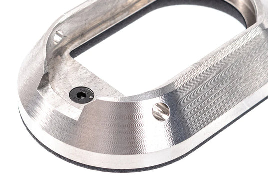 Revanchist Stainless Steel XL Magwell For Marui TM Hi-Capa GBBP ( For Marui TM Original Polymer Grip )