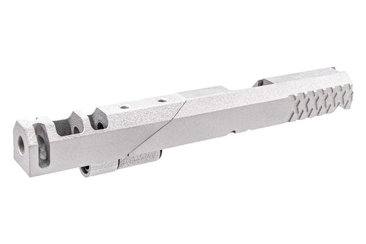 Revanchist 3D Printed 6" Slide Kit " 欲速則不達 " For Marui TM Hi-Capa GBBP Series ( Cerakote Silver )