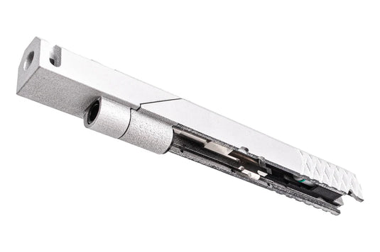 Revanchist 3D Printed 6" Slide Kit " 欲速則不達 " For Marui TM Hi-Capa GBBP Series ( Cerakote Silver )