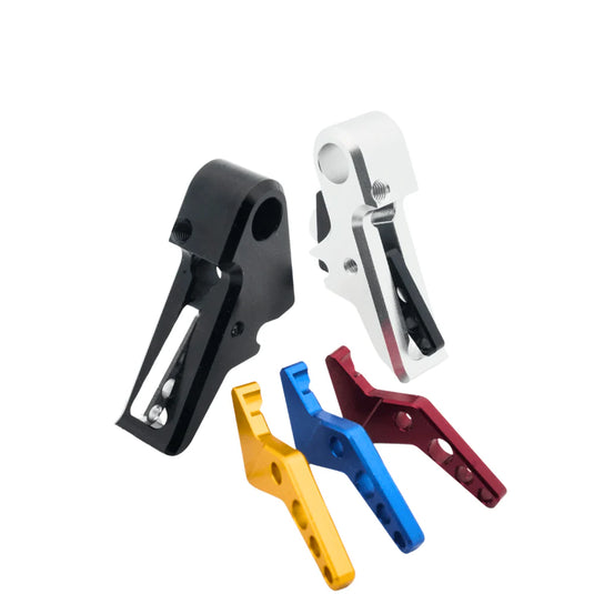 Revanchist Airsoft Flat Trigger Set for VFC Walther PDP Black on 4 Colors