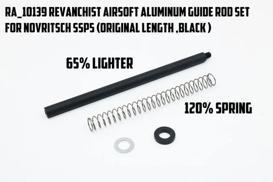 Revanchist Aluminum Guide Rod 120% Spring Set For Novritsch SSP5 GBB RA_10139 RA_10140